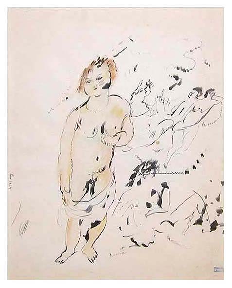 Pascin Nu debout 1924